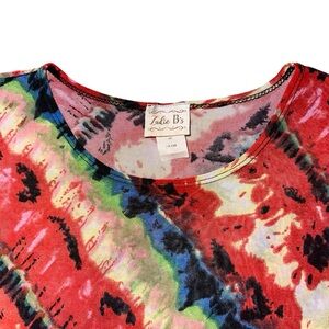 Zadie B’s | Colorful Tie-Dye Maxi Layering Dress Large